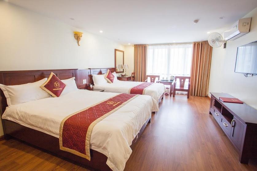 Khach San Kim Dong Hotel Hoang Nga Exterior foto